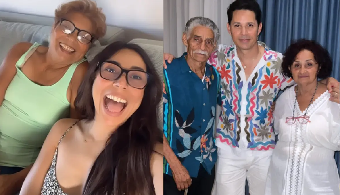 Leoni Torres Y Yuliet Cruz Se Reencontraron Con Sus Padres