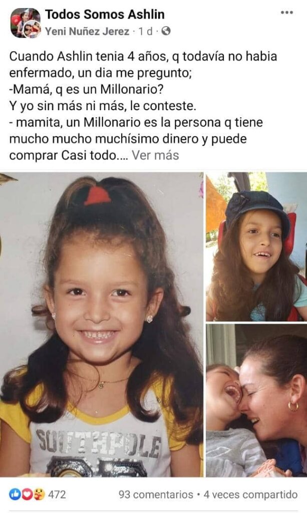 Madre de niña cubana Ashlin Naara reclama documentos de vivienda prometida por el régimen desde hace 3 años