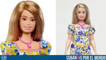 Presentan nueva muñeca Barbie con síndrome de Down