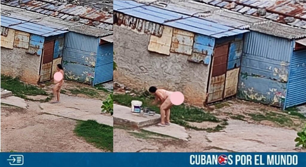 Mujer camina desnuda por las calles de Alamar, La Habana