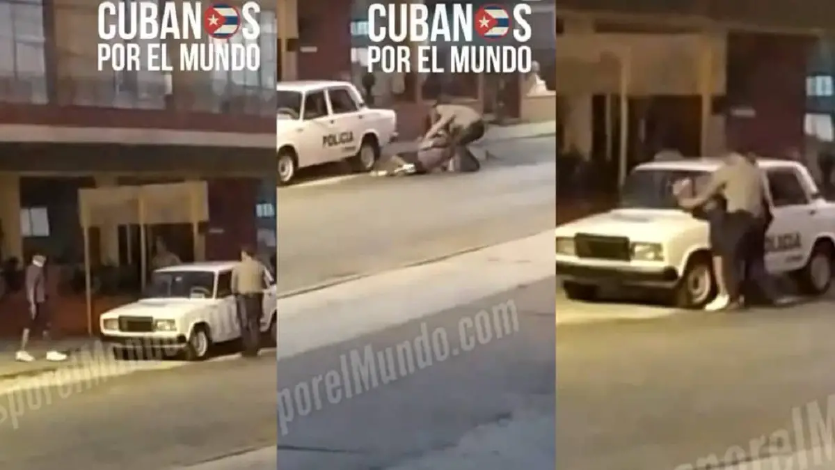 Divulgan video en el que la policía de Cuba le dispara a una persona (+VIDEO FUERTE)