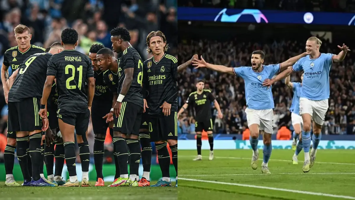 Manchester City derrotó al Real Madrid por 4-0 y se metió en la final de la Champions League