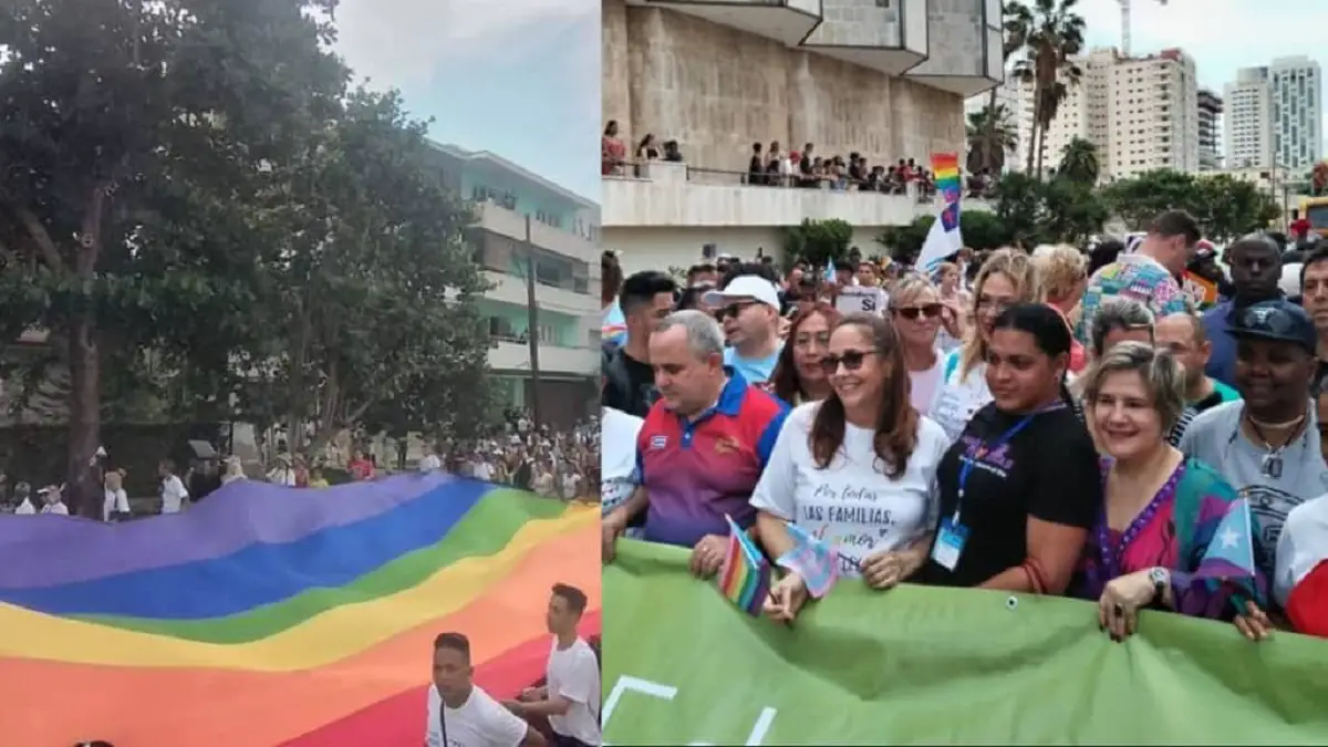 Mariela Castro encabezó el circo de la conga contra la homofobia organizada por el régimen de La Habana, el más homofóbico de todos