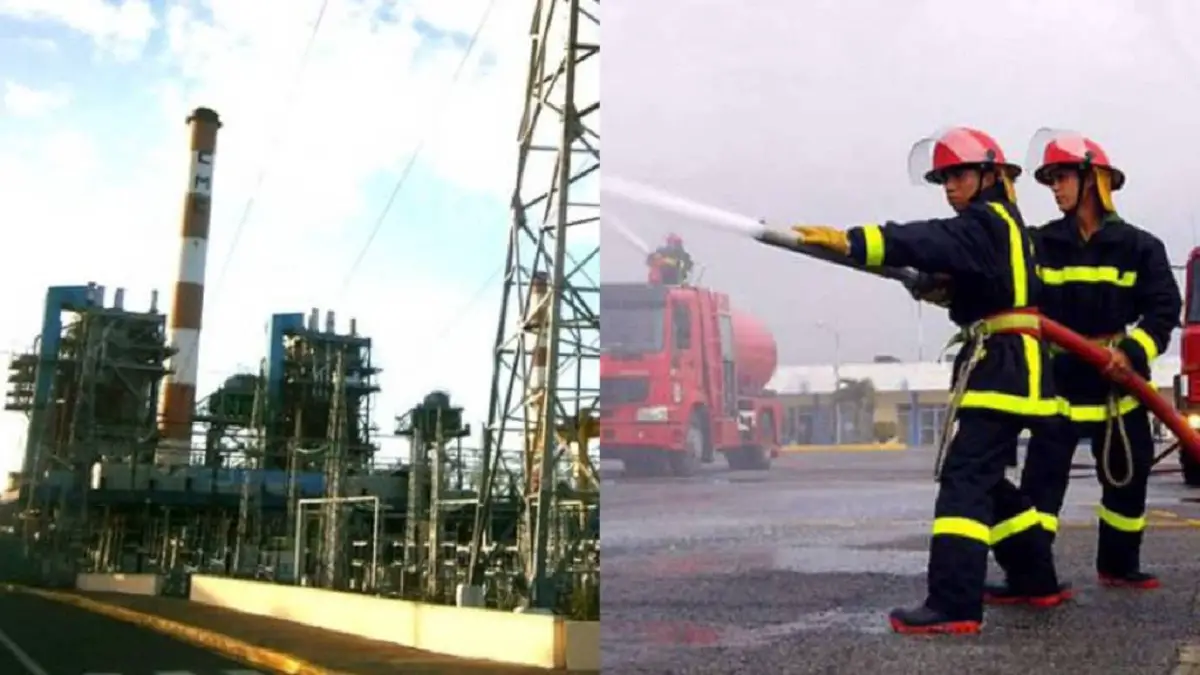 Se registró un incendio en emplazamiento de generación distribuida de Mariel
