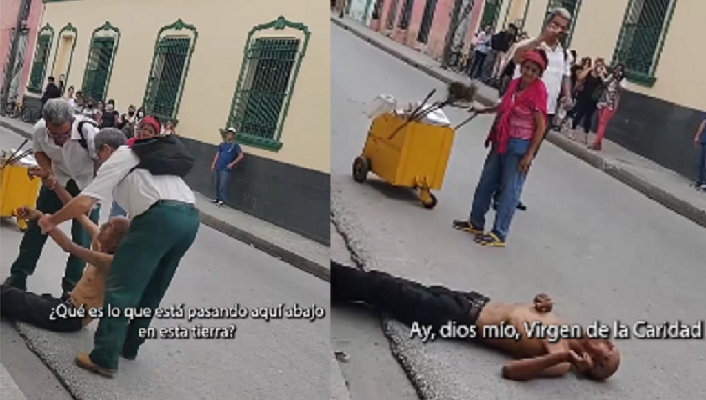 Confirman que anciano cubano que cayó desmayado en la calle por hambre, murió días después debido a la caída