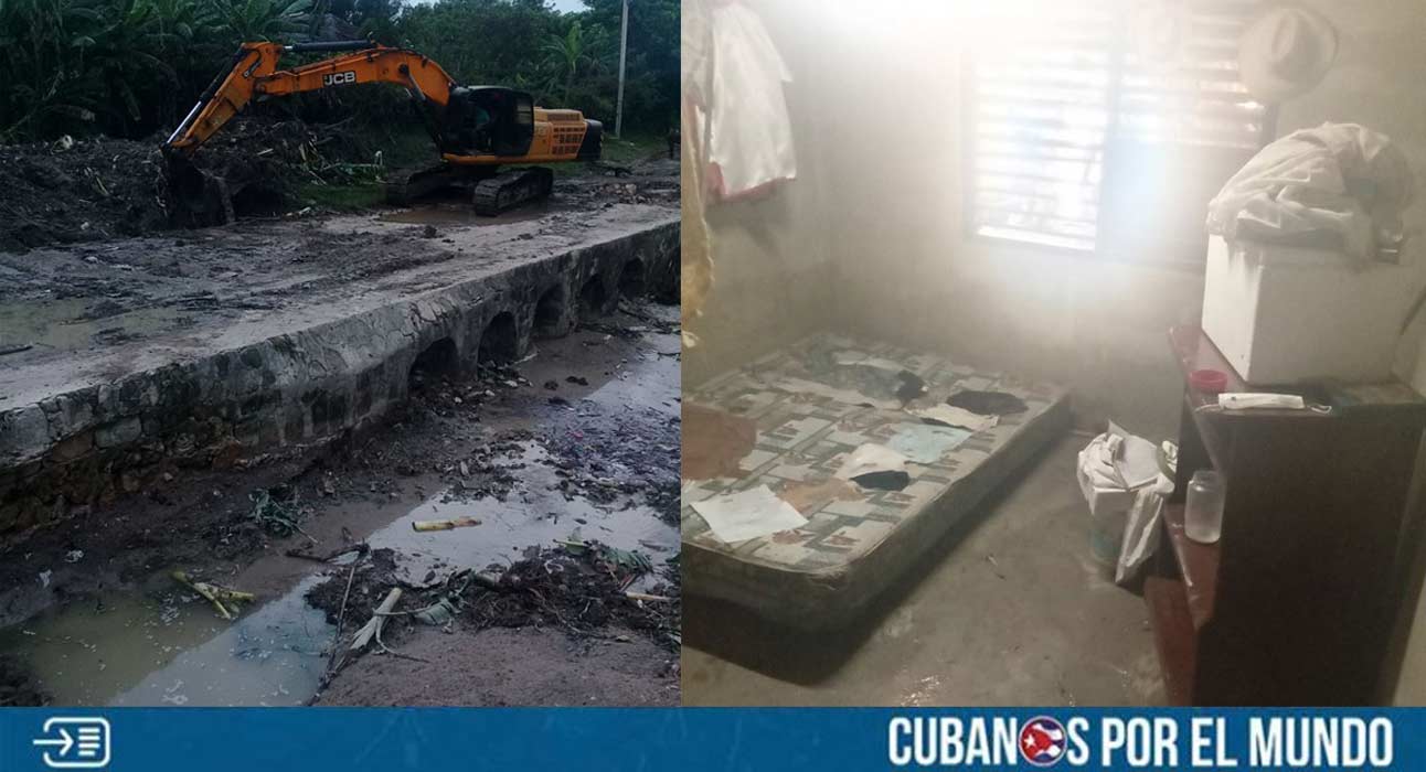 Las fuertes lluvias que se han venido registrando en los últimos días en el municipio de Banes, en la provincia de Holguín dejaron como consecuencia inundaciones que han afectado a varias viviendas de la zona.