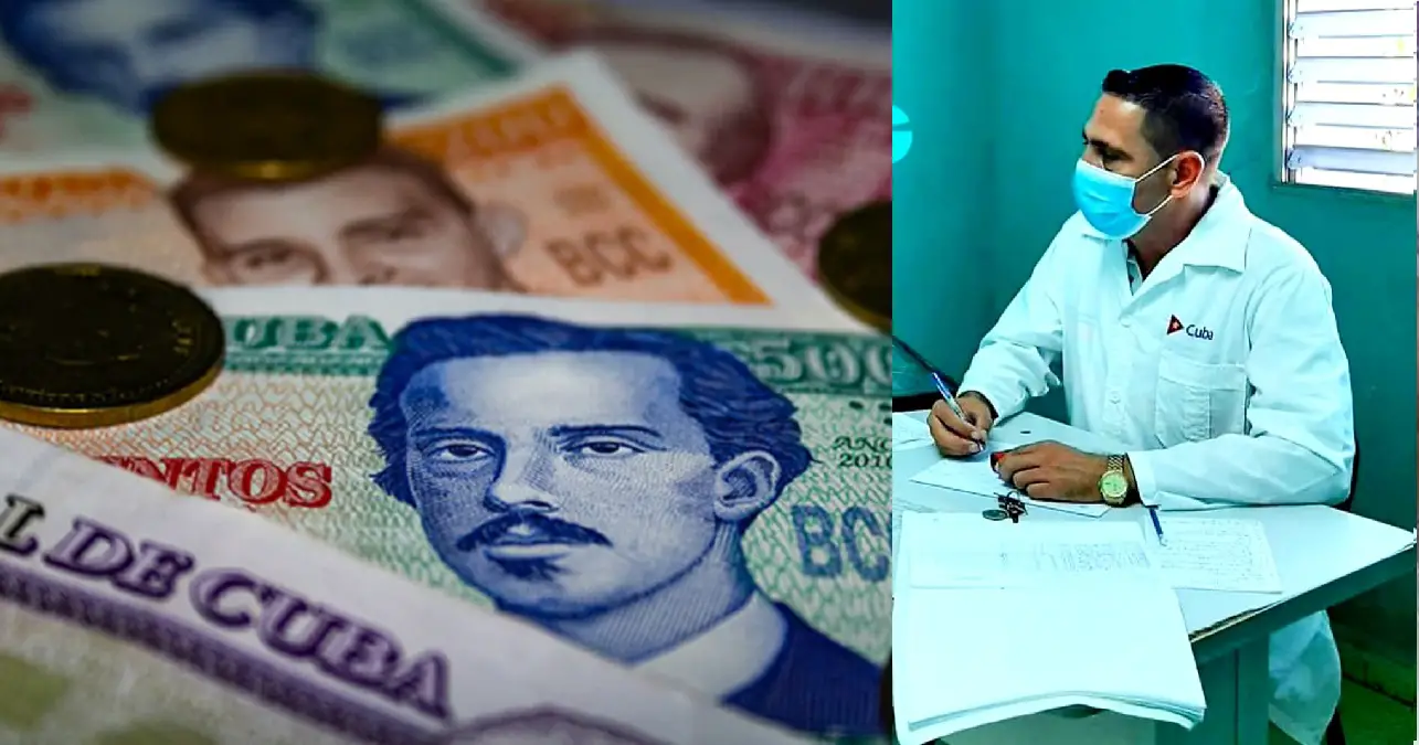 Médico cubano se queja por el miserable sueldo que cobra al mes