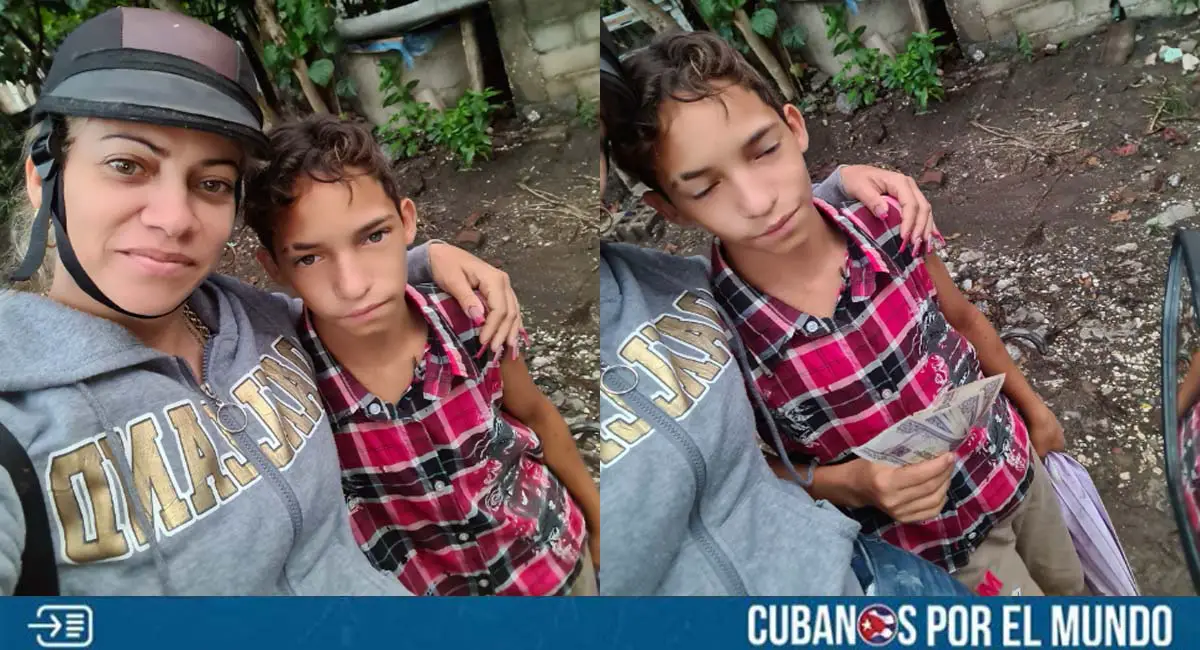 Niño cubano vende huevos de codorniz para poder sobrevivir junto a su abuela