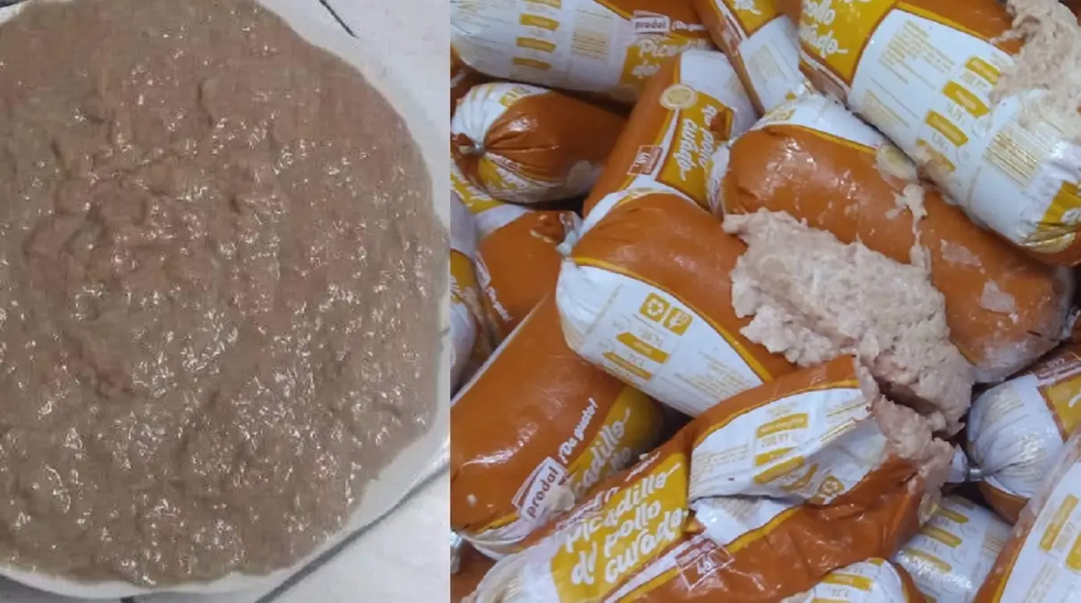 Así luce un picadillo descongelado en Cuba