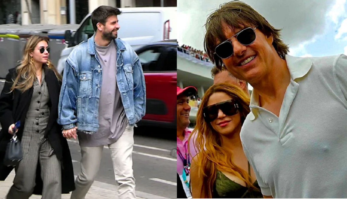 Clara Chía se instala en casa de Piqué y Shakira, mientras esta es vista en Premio Fórmula 1 de Miami con Tom Cruise