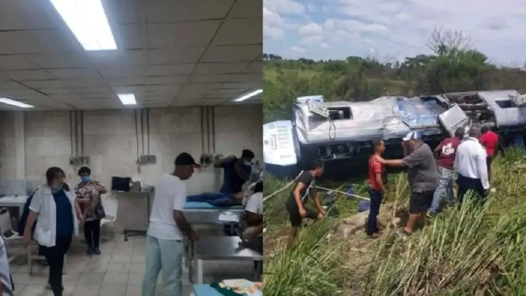 Identifican a los cuatro fallecidos del accidente de tránsito de un ómnibus que cubría la ruta Batabanó-La Habana