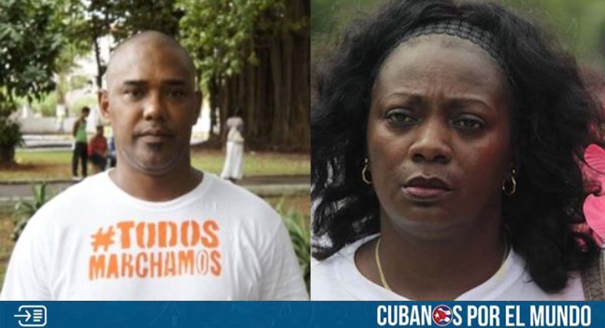 Detenidos nuevamente Berta Soler y Ángel Moya durante el domingo