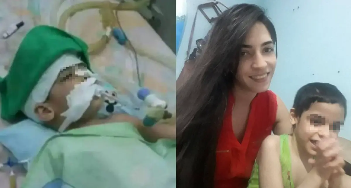 Una madre cubana acudió a las redes sociales, para pedir ayuda para su hijo con un tumor cerebral, ante la necesidad que están pasando por su condición.