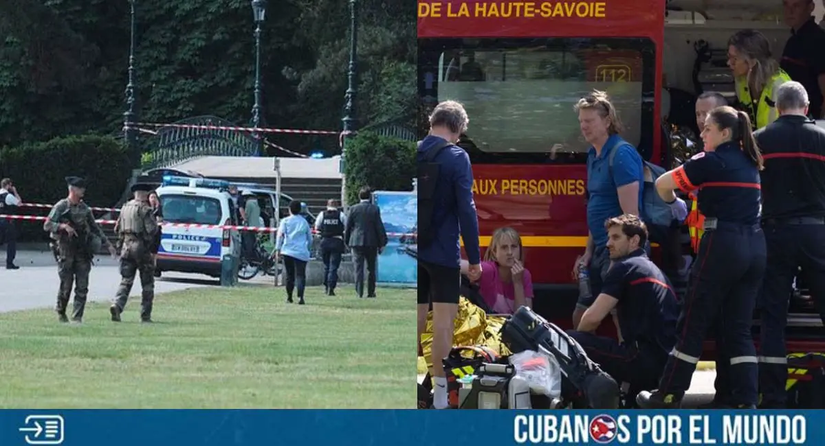 Horror en Francia: Sujeto atacó con un cuchillo a varios niños en un parque