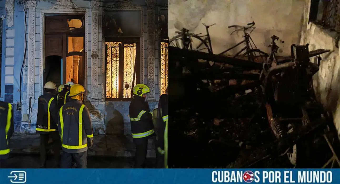 Al menos siete personas murieron tras un incendio de grandes proporciones que se reportó la madrugada de este miércoles en Centro Habana.