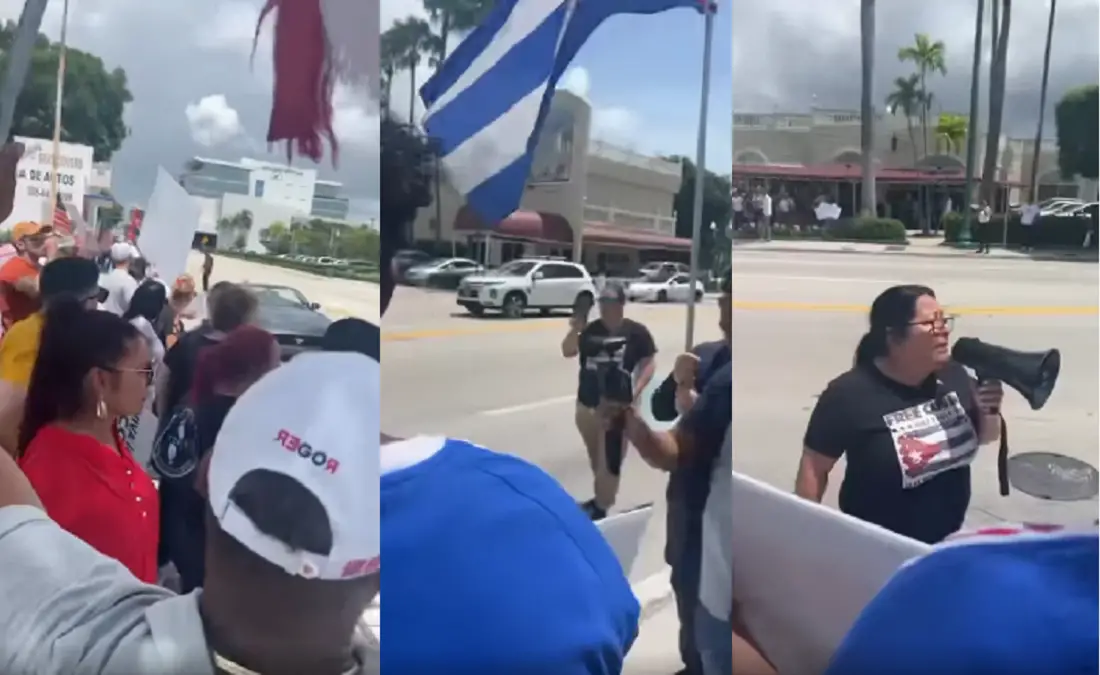 Familiares de cubanos con riesgo de deportación se manifiestan en Miami