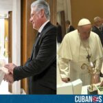 El Papa Francisco recibe a Díaz-Canel y lo condecora con la paz mientras Cuba sufre violencia y hambre