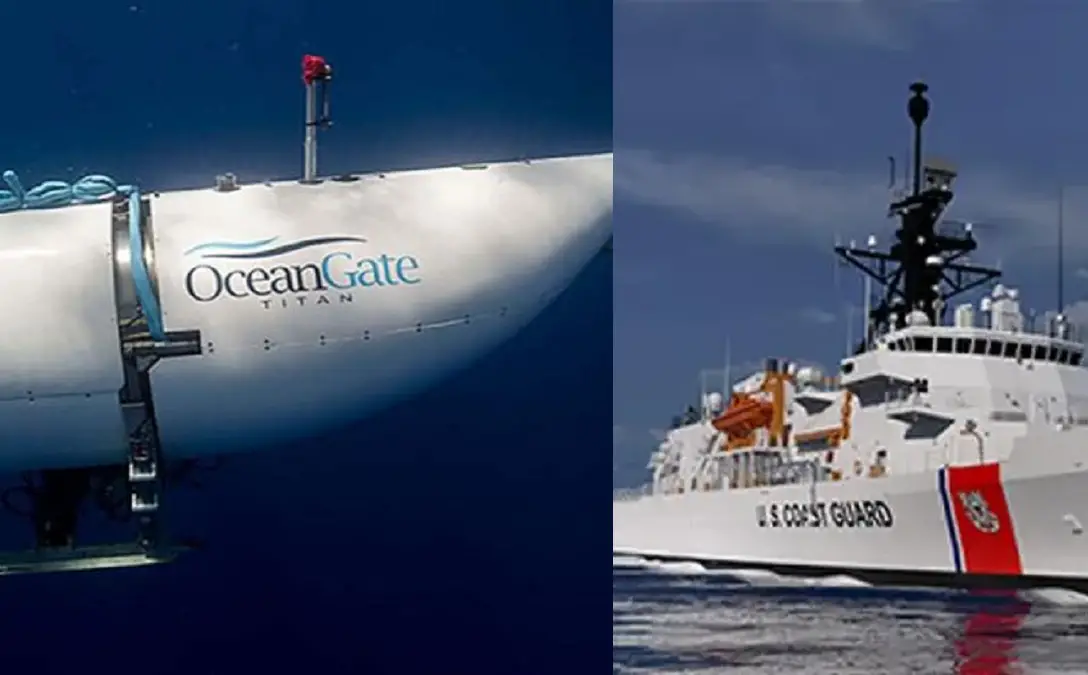 Rescate de submarino perdido tras visitar el Titanic, costará millones a la Guardia Costera de EE.UU.