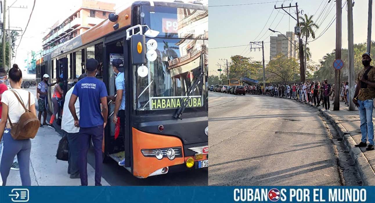 El transporte en Cuba estaría operando al 50 por ciento de su capacidad, aunque probablemente el porcentaje sea mucho menor, según declaraciones del ministro castrista de ese sector, Eduardo Rodríguez Dávila.