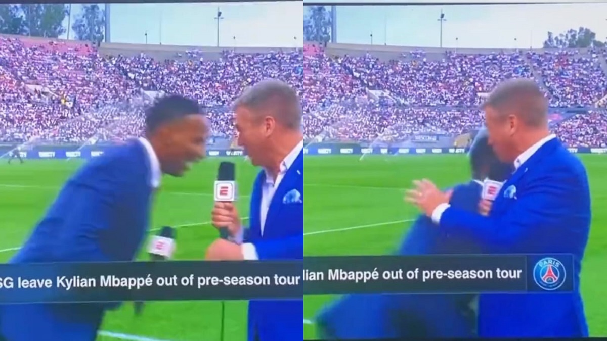 Comentarista de ESPN se desplomó en plena transmisión en vivo (+VIDEO)