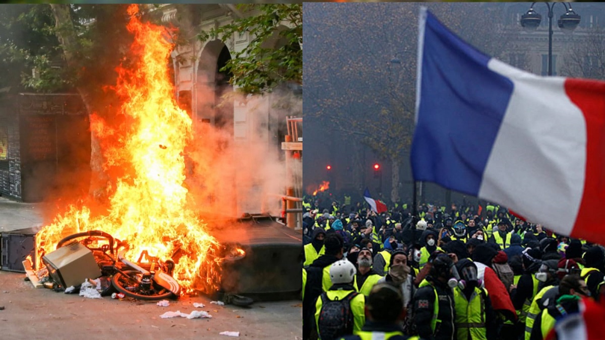 Más de mil 300 detenidos en Francia en medio de disturbios con la Policía