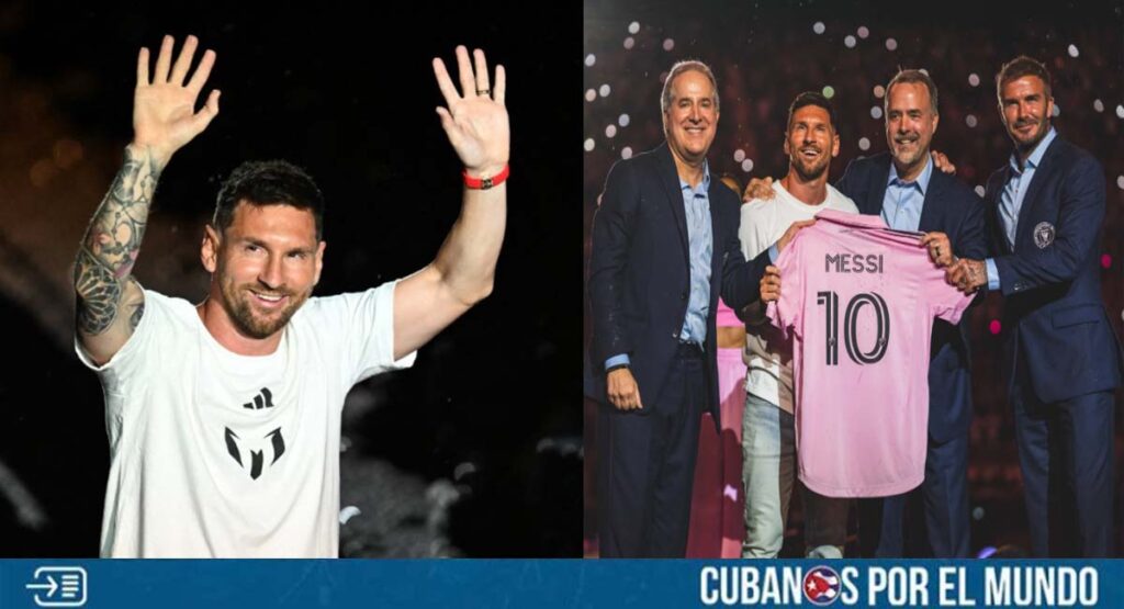 Lionel Messi fue presentado por el Inter Miami ante miles de fanáticos