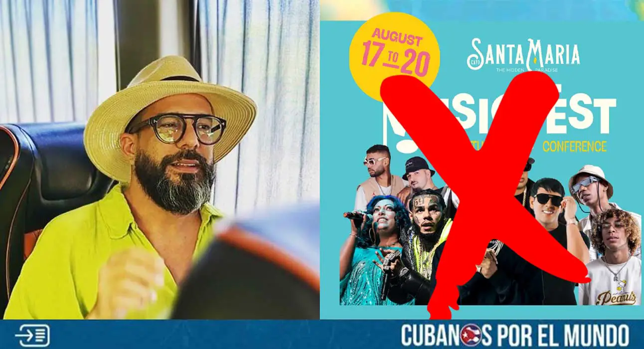 El presentador cubano Alex Otaola reveló que los “empresarios españoles” que están detrás del concierto castrista Santa María Music Fest habrían estado interesados para que él promocionara el evento que se realizará el mes de agosto en la isla comunista.
