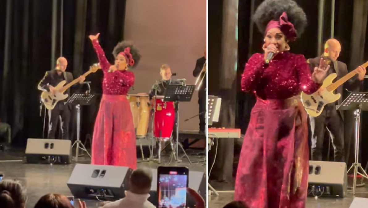 Aymée Nuviola rinde tributo a Celia Cruz en Uruguay