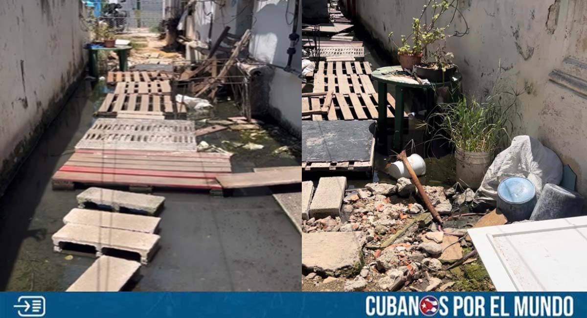 Cubana denuncia enorme basurero frente a su casa en La Habana