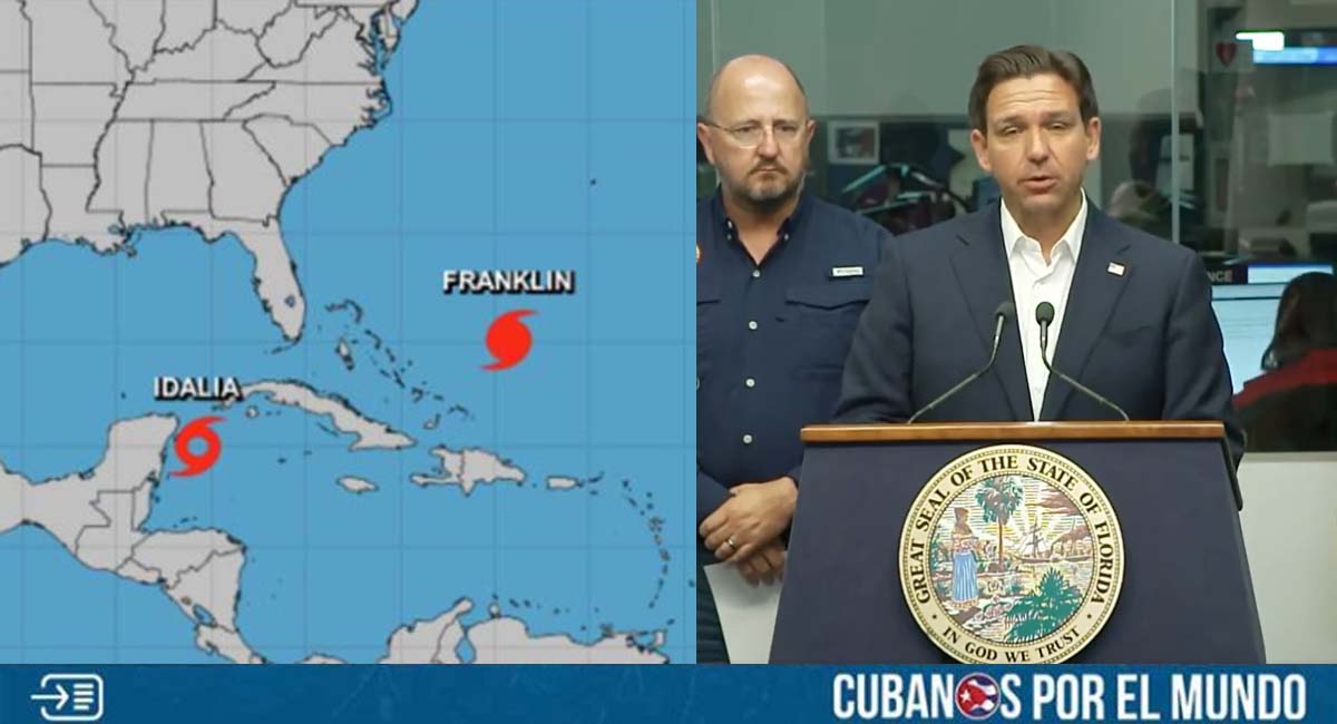 Gobernador de Florida pide estar alertas ante llegada de tormenta tropical Idalia