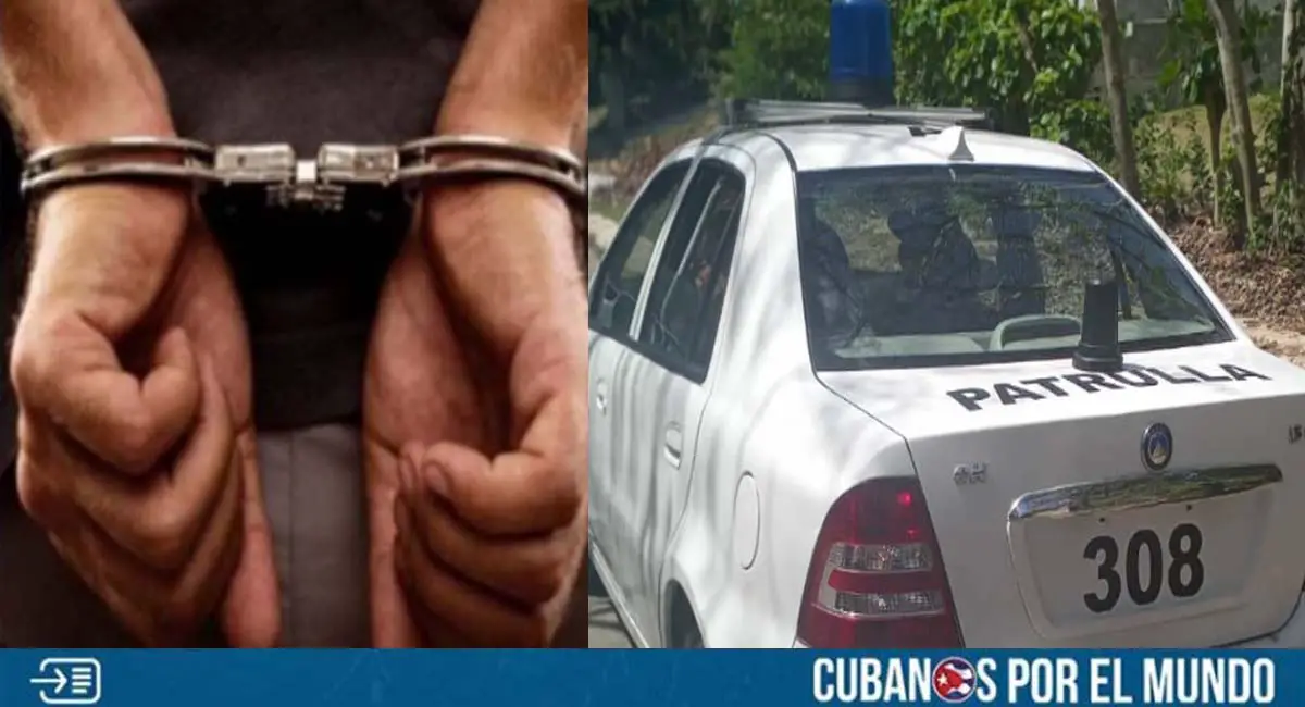 Policía arresta a delincuente