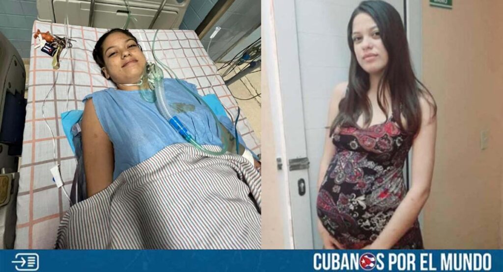 Cubana que necesitaba donación de sangre se recupera junto a su bebé