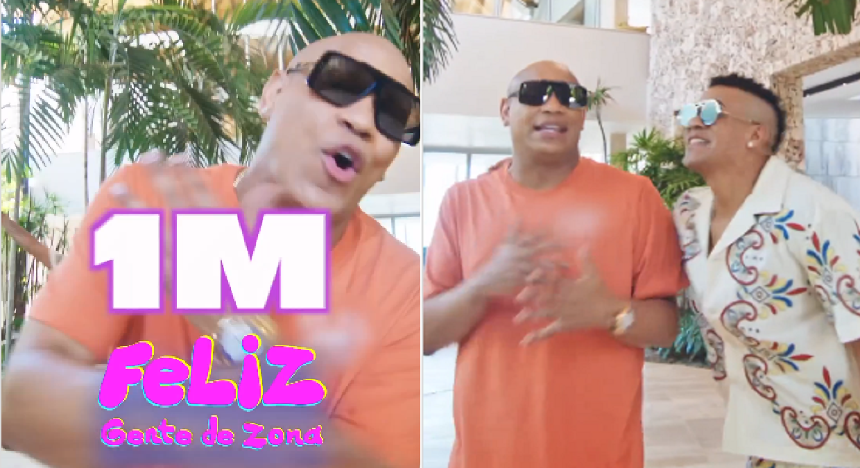 Gente de Zona celebra el éxito de “Feliz”: Visto por más de un millón de personas en Youtube