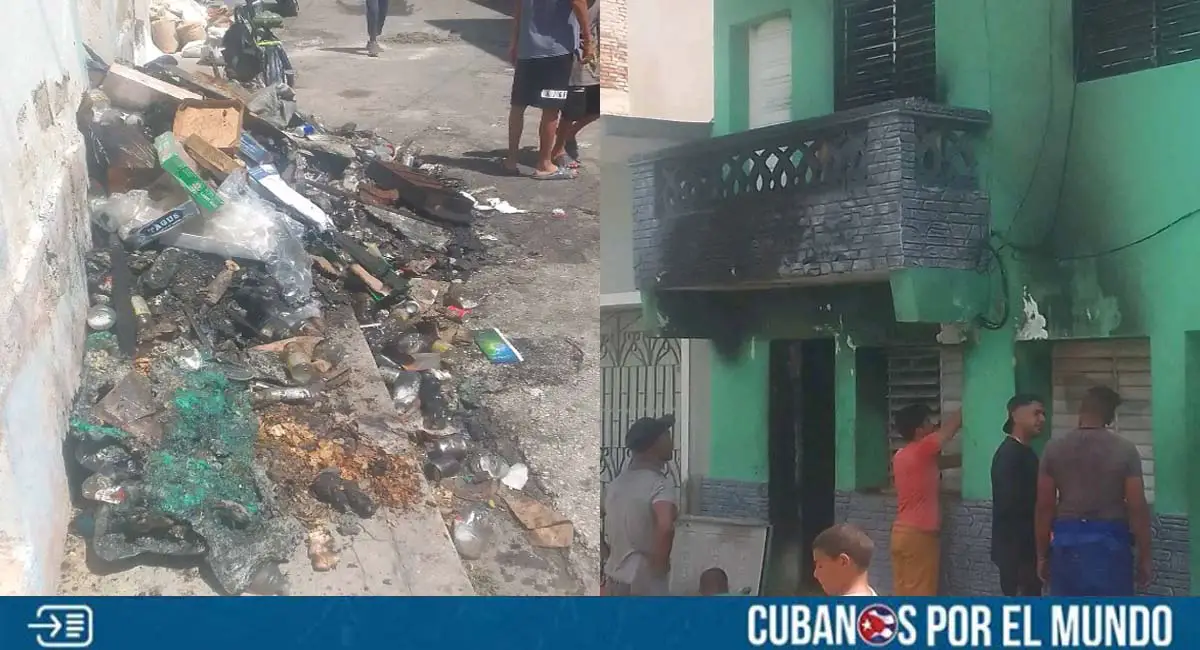 Reportan incendio en vivienda de Santa Clara tras explosión de motos eléctricas