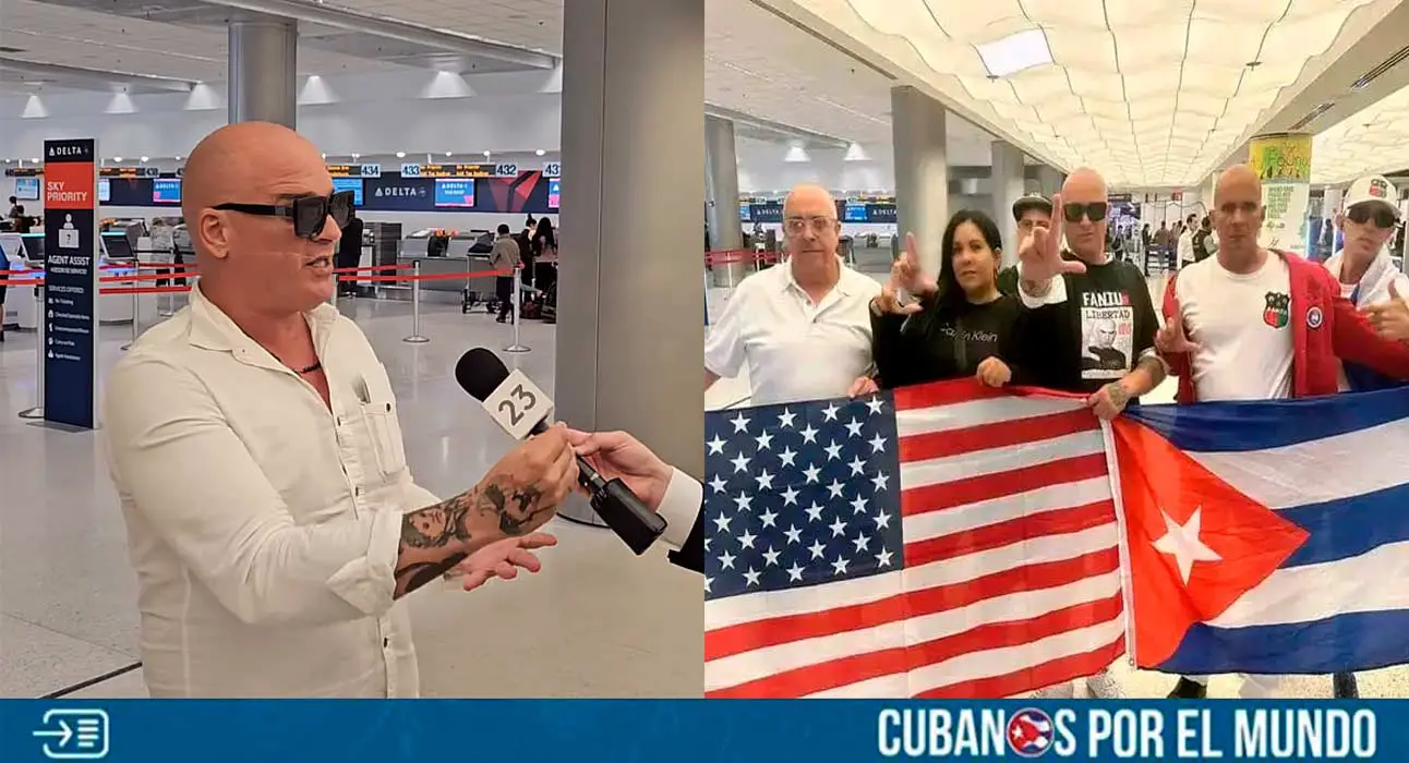 El opositor cubano Carlos Ernesto Díaz González, mejor conocido como Ktivo Disidente, llegó en las últimas horas a la ciudad de Miami. Así se dio a conocer en las redes sociales en donde se mostraron imágenes de la llegada del activista político a Estados Unidos.