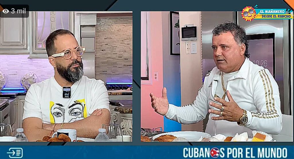 Ubaldo Mesa, padre del artista cubano Lenier Mesa, habló este lunes en exclusiva con el controversial presentador cubano Alex Otaola en su programa "El Mañanero", en medio de la polémica que ha estado envolviendo al cantante después de viajar a Cuba para el festival castrista de Cayo Santa María.