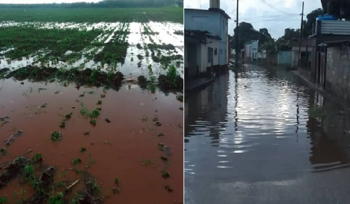 Tormenta local azota al municipio de Remedios, en Villa Clara
