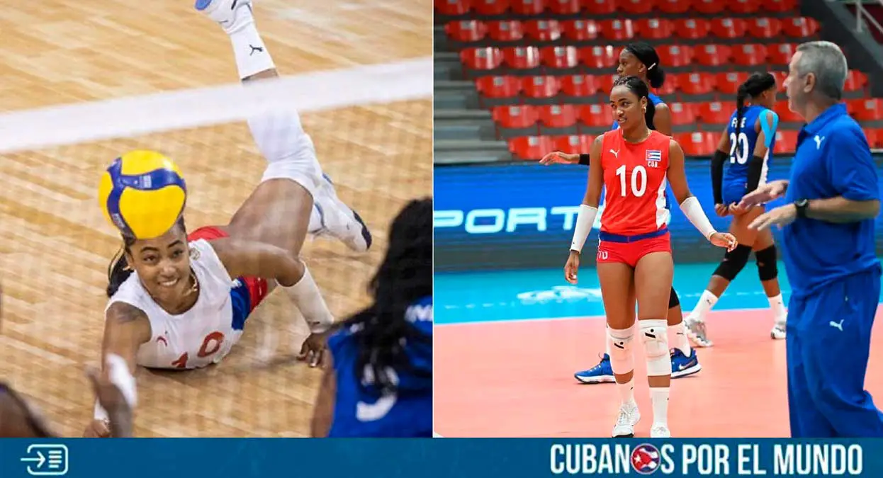 Voleibolista cubana