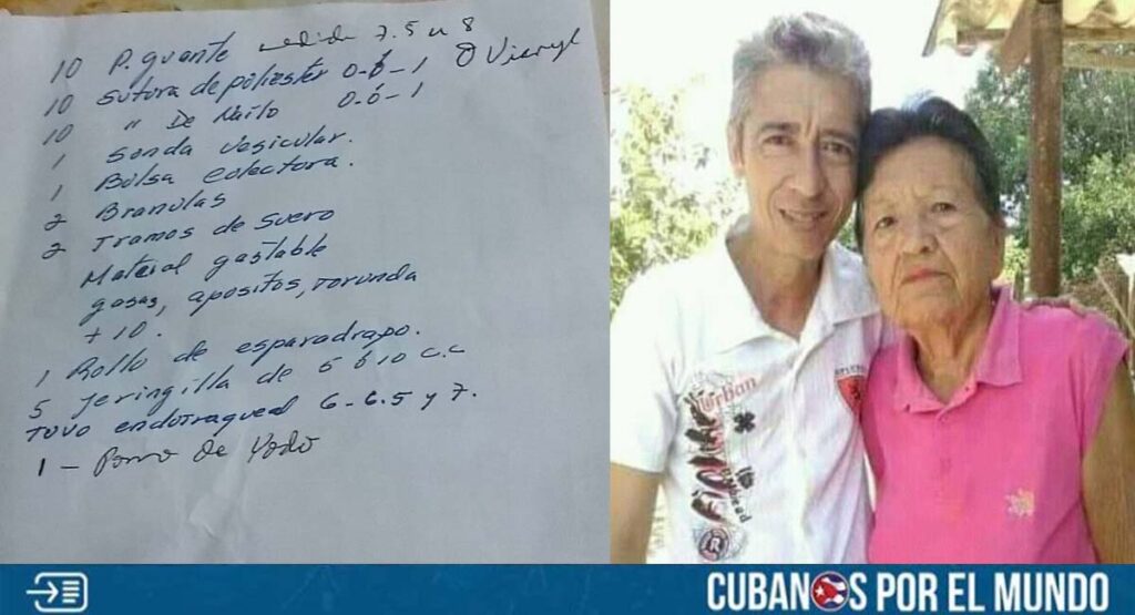 ¿Potencia médica? Anciana cubana no puede ser operada por falta de insumos en el hospital