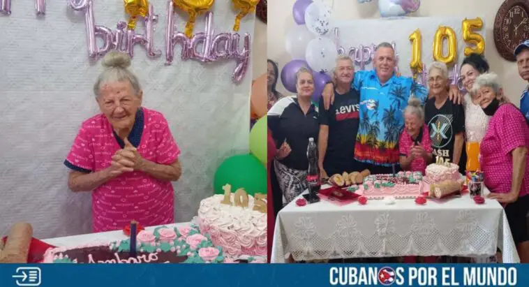 Anciana cubana de Villa Clara cumplió 105 años de vida