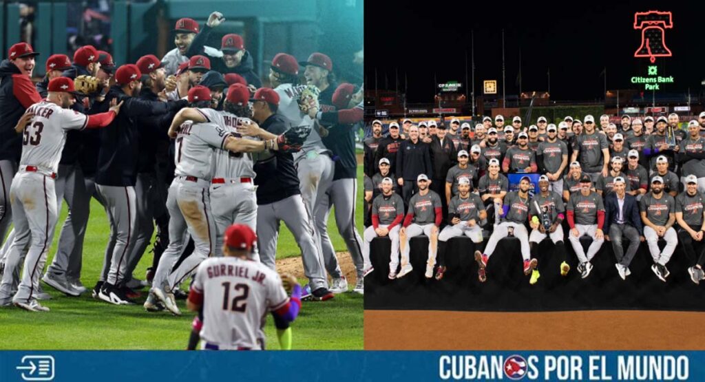 Arizona sella su boleto a la Serie Mundial y luchará contra los Rangers por el título de la MLB