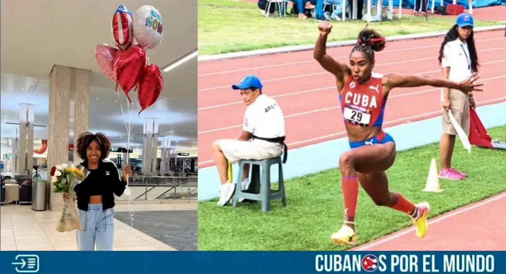 La atleta cubana Davisleidys Lupe Velazco Fernández, de 24 años, especializada en el triple salto, salió del sistema deportivo de la isla comunista y llegó a Estados Unidos en las últimas horas.