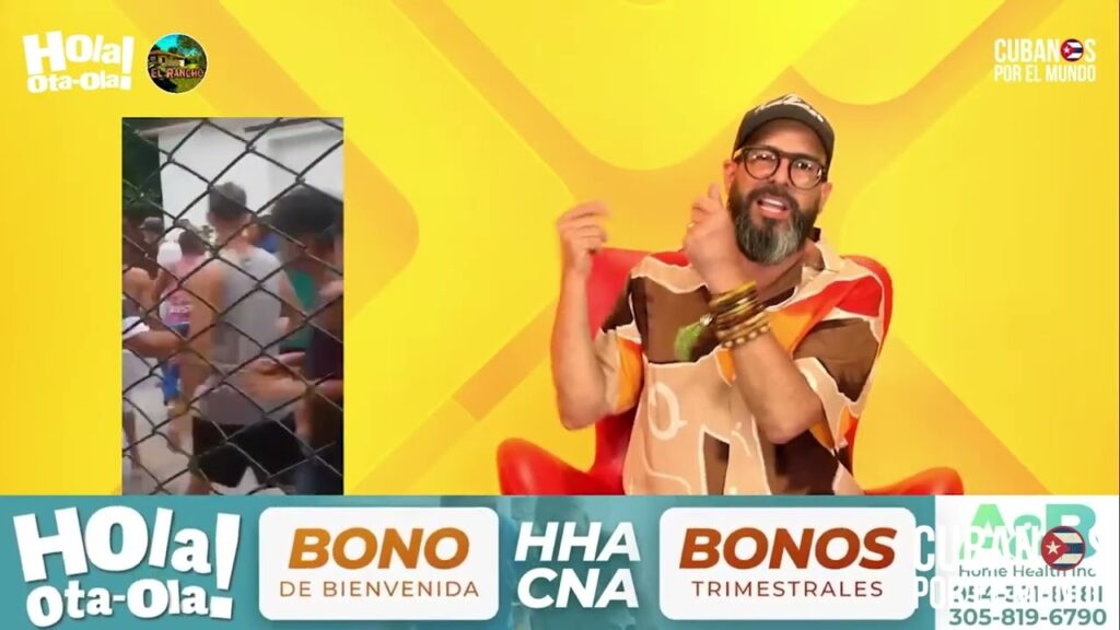 El controversial presentador cubano, Alex Otaola, se pronunció en torno a la violencia que está desatada dentro de la isla comunista, en donde los asesinatos, los robos y las riñas están a la orden del día.