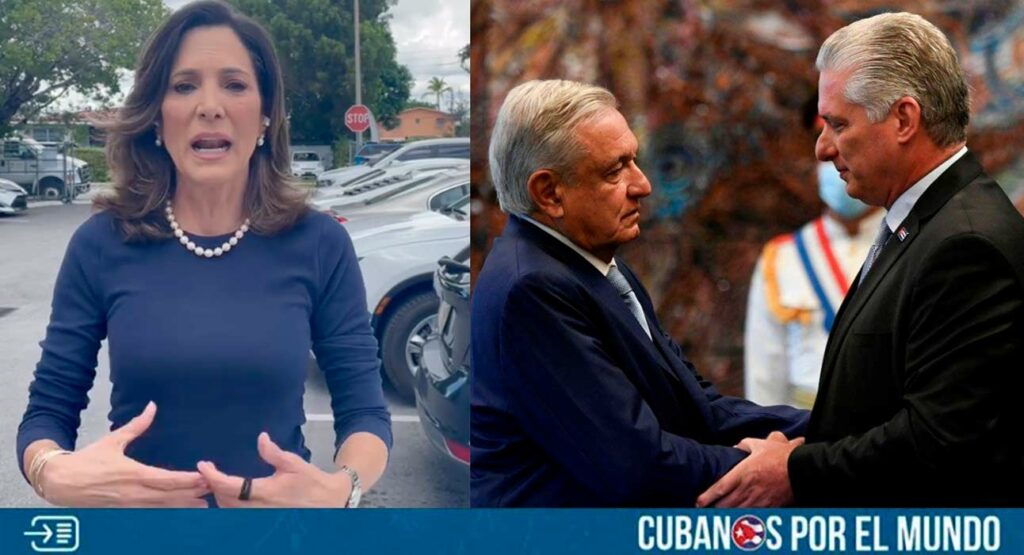 La congresista cubanoamericana María Elvira Salazar aplaudió la decisión de un banco estadounidense de cancelar un préstamo al gobierno mexicano de Andrés Manuel López Obrador por enviar gasolina gratis a Cuba.