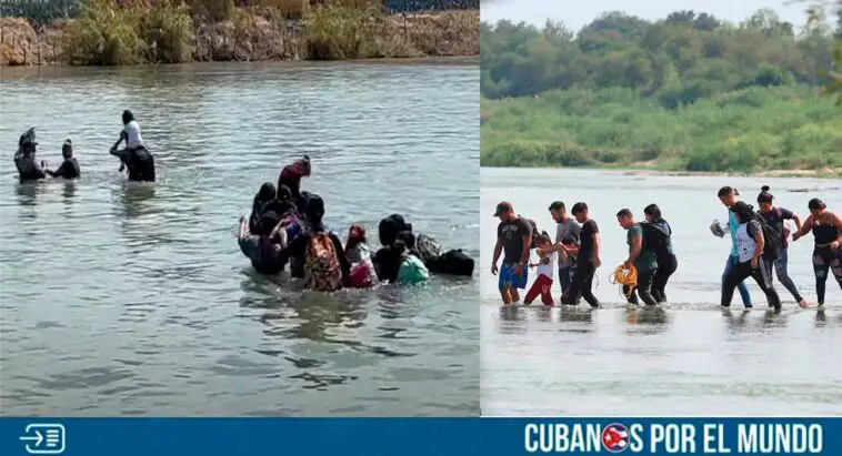 Un matrimonio cubano que cruzó la frontera entre México y Estados Unidos con un bebé de diez días de nacido fue captado por el lente de los fotógrafos de las agencias de noticias internacionales que recogen las historias de los miles de migrantes que a diario cruzan esa zona limítrofe para llegar a tierras de libertad.