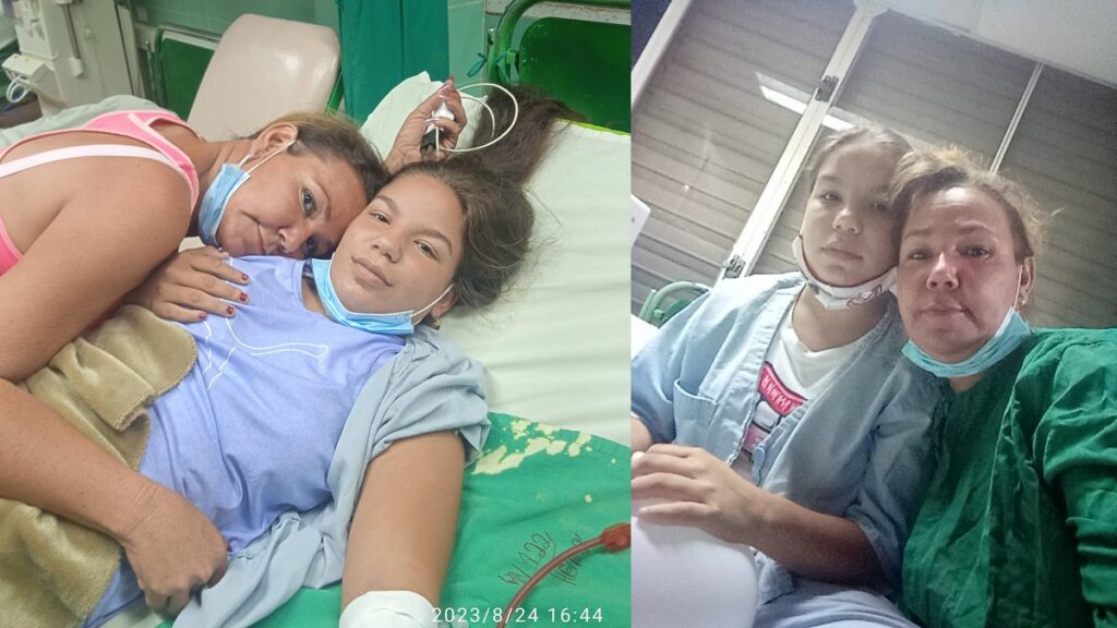 Madre denuncia que por años ha esperado trasplante para su hija
