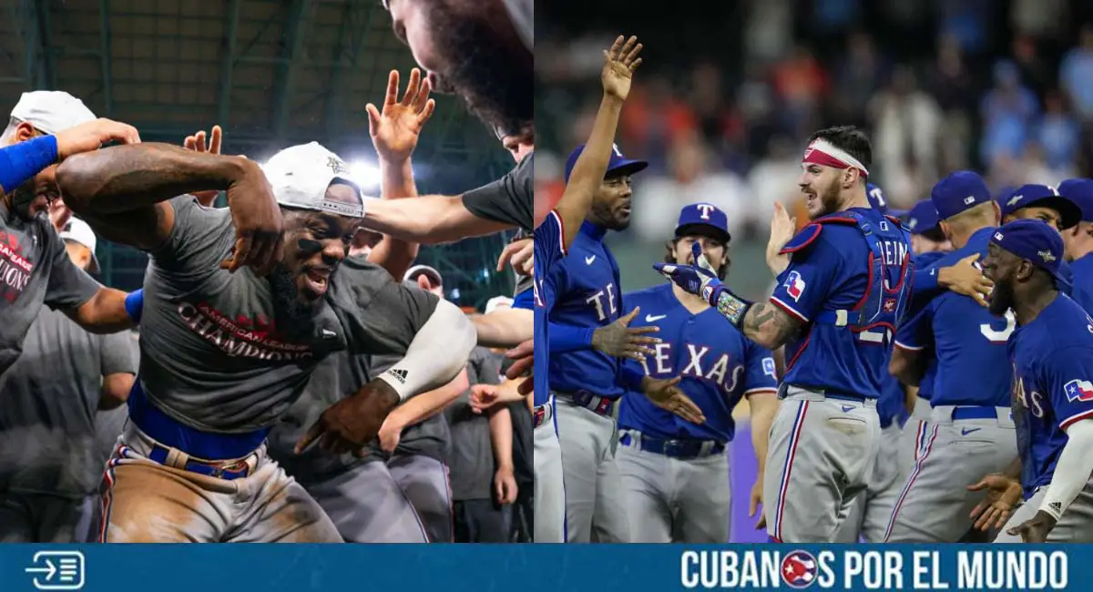Rangers aplasta a Astros y se mete en la Serie Mundial