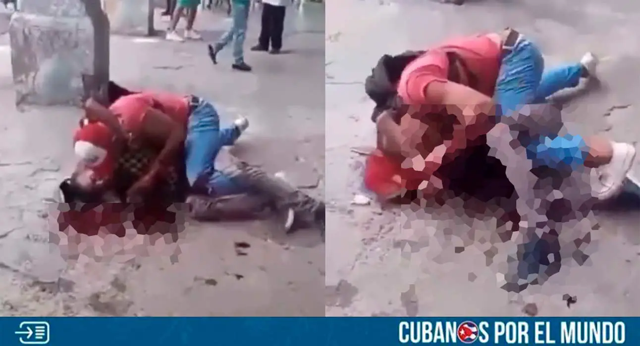Dos hombres protagonizaron una brutal pelea con machete en La Habana, evidenciando como los niveles de violencia en Cuba continúan en ascenso.