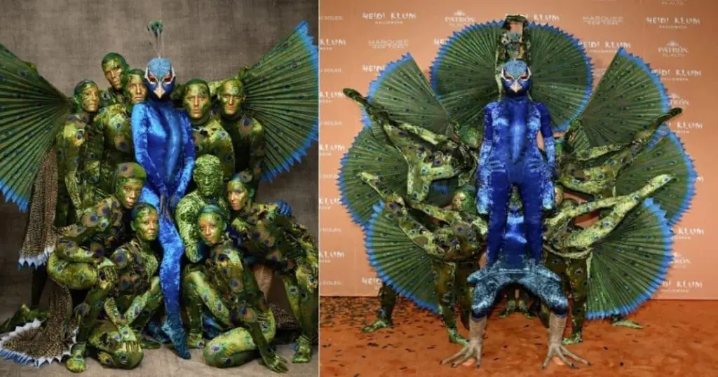 El espectacular traje de Heidi Klum por Halloween