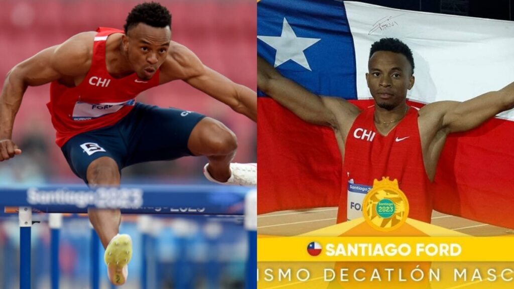 El cubano-chileno Santiago Ford gana medalla de oro en el decatlón de los Juegos Panamericanos 2023